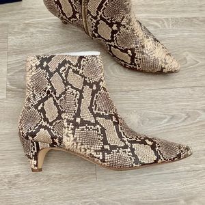 Splendid Snake Leather Boots size 10